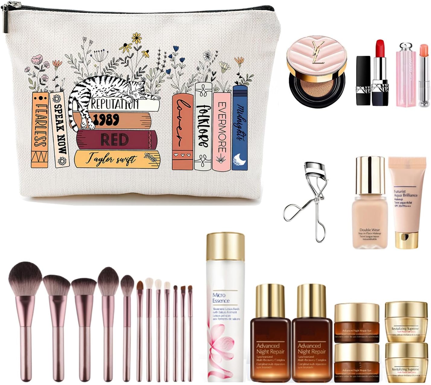 Swiftie Makeup Bag - Makeup Bag Taylor Swift For Fan Gifts - The Eras Tour Makeup Bag - Personalized The Era's Tour Cosmetic Bag -  Swiftie Bag