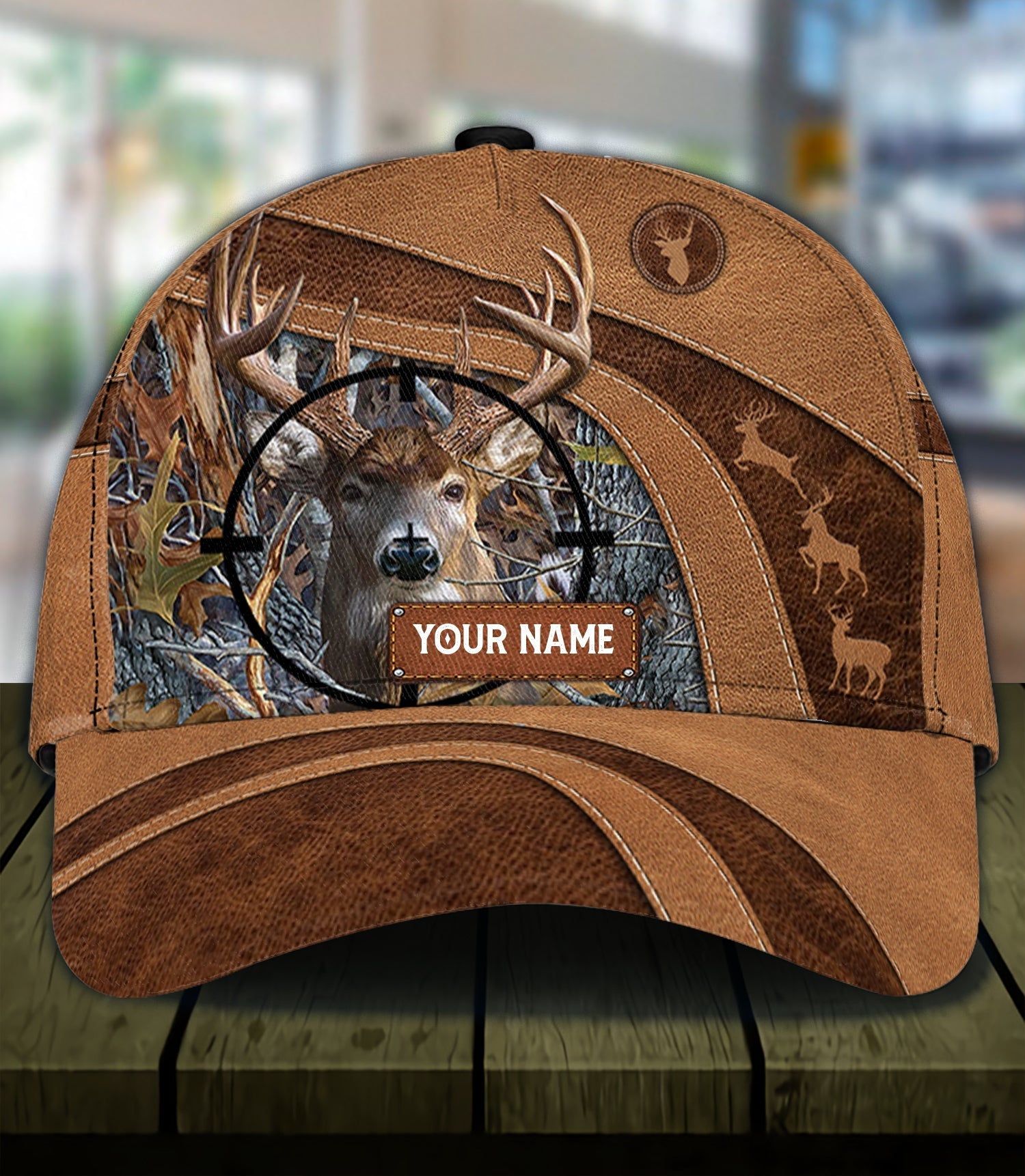 Personalized Hunting Classic Cap, Personalized Gift for Deer Lovers, Hunting Lovers