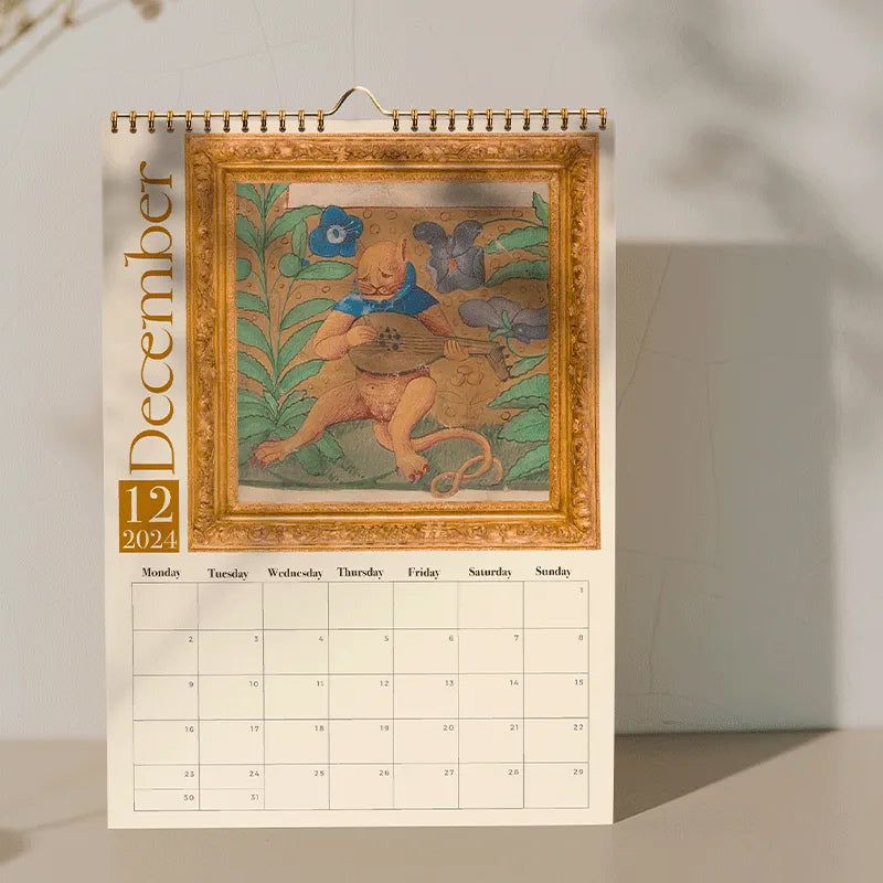 Cat Advent Calendar - Funny Ugly Cats Artsy Modern Aesthetic - Weird Medieval Cat Treat Advent Calendar 2024- Taylor Swift Advent Calendar 2024 - Calendar New bookmark Music Tour - fancy feast advent calendar