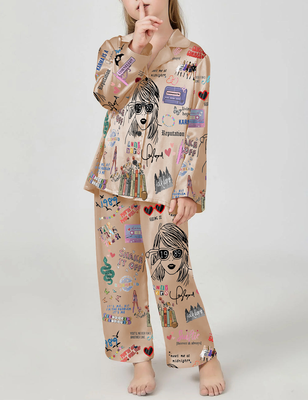 Swiftie Kid's Pajamas Set - Pajamas Taylor Swift For Kid's Fan Gifts