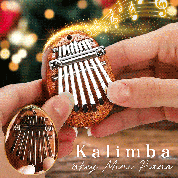 Mini Kalimba 8-key Thumb Piano