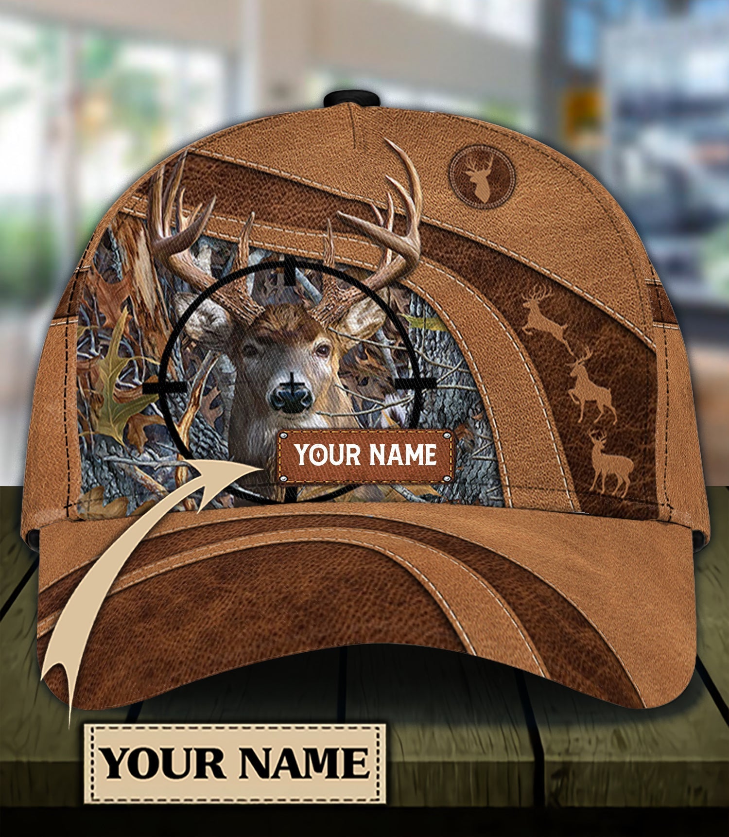 Personalized Hunting Classic Cap, Personalized Gift for Deer Lovers, Hunting Lovers