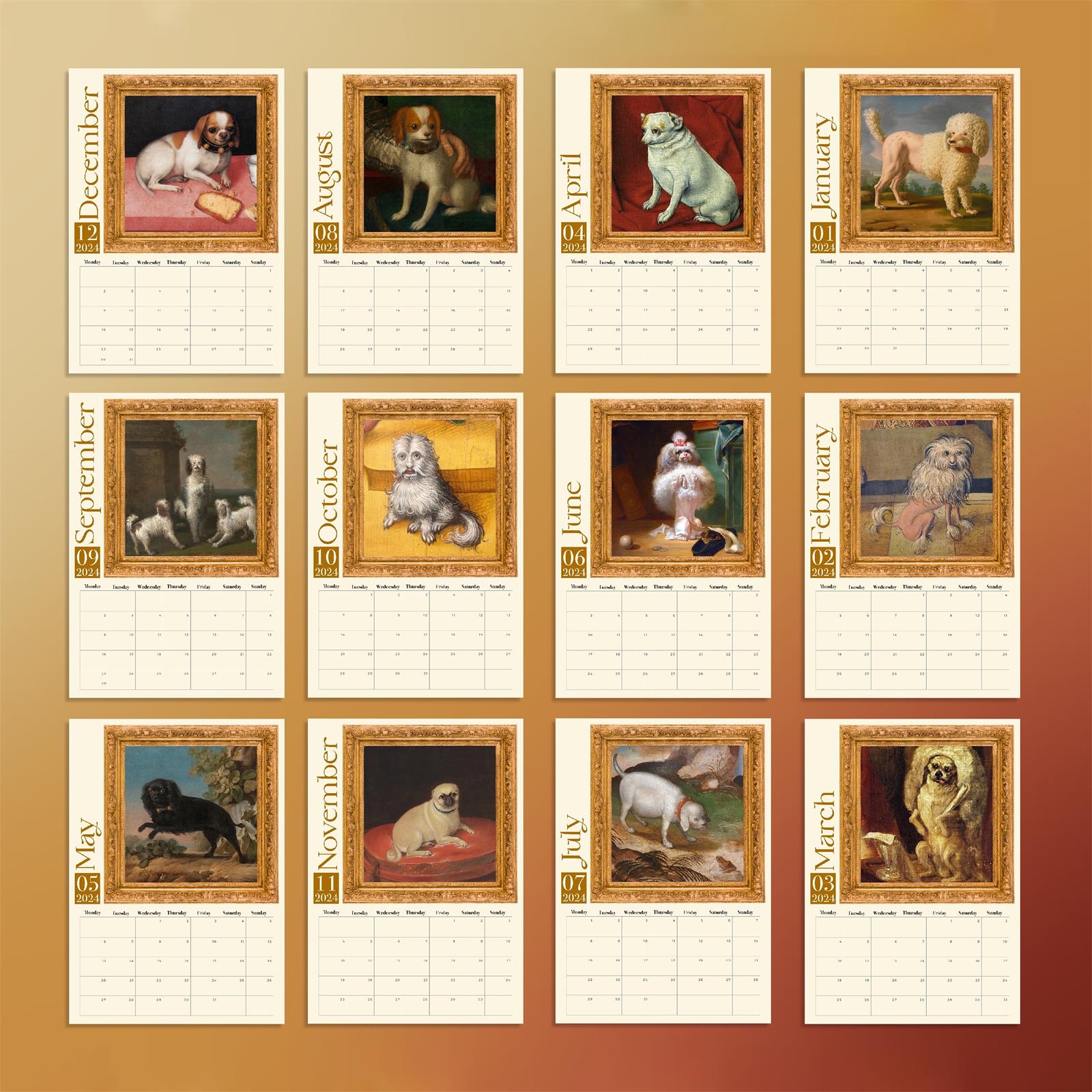 🐶Weird Medieval DogWeird Medieval Dog Calendar 2024 - Dog Advent Calendars - Dog Advent Calendar For Dogs - Dog Calendar Advent Calendar 2024📅