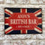 British Bar Sign, Union Jack, Home Bar, Pub, Man Cave, Shed, Garage, Personalised Aluminium Sign
