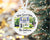Custom Home Ornament, Custom Watercolor House Christmas Ornament