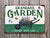 Personalised Garden Sign, Vegetable Garden, Vegetable Patch Metal Sign, Outdoor Sign, Personalised Gift