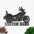 Surname Logo - Motorcycle Metal Logo